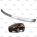 กันรอยท้าย สแตนเลส ยิงทราย 1 ชิ้น สีโครเมี่ยม สำหรับ Isuzu MU-X Mux SUV 2WD 4WD LS ปี 2022-2023